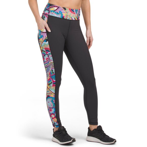 JOHNNY WAS Multi Leggings With Pockets